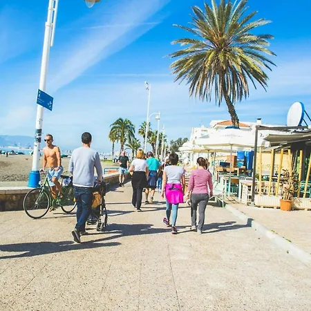 Atico 1a Linea De Playa - Pedregalejo Lägenhet Málaga